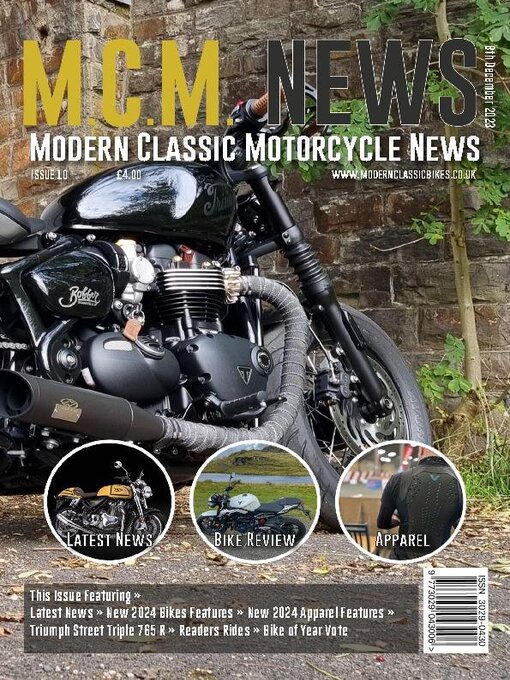 Title details for Modern Classic Motorcycle News by Modern Classic Motorcycle News - Available